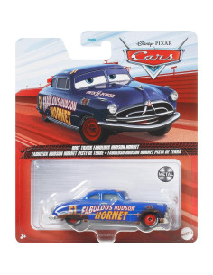 Vehículo de metal fundido Mattel Hudson Hornet Cars 3 1:55 2