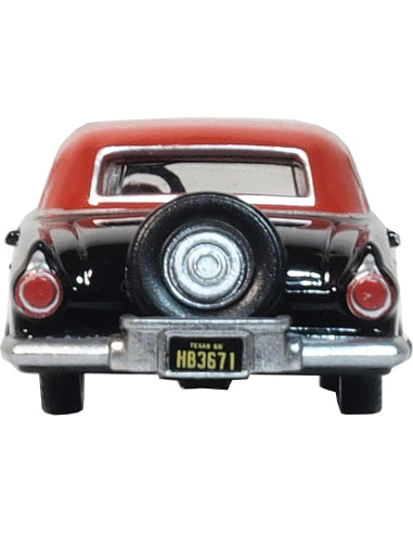 Modelo de coche 1956 Thunderbird Oxford Diecast 1:87