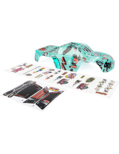 Cuerpo Personalizado SummitLink Graffiti Azul 1/10 Stampede 2