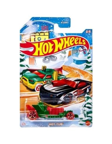 Hot Wheels 2024 Set Coleccionable 5 Coches Diecast Navideños 1:64