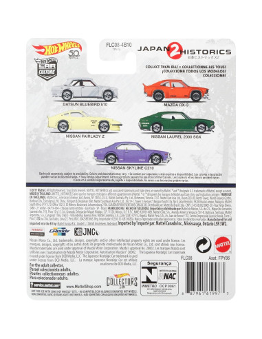 Auto a Escala 1:64 Nissan Fairlady Z Hot Wheels