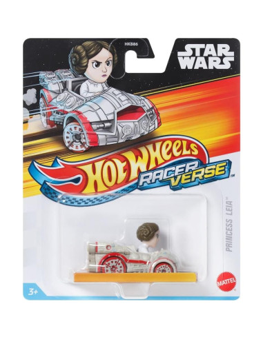 Vehículo Die-Cast Hot Wheels RacerVerse Princesa Leia 1:64