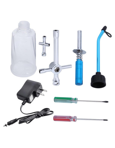 Kit de Inicio Coche Nitro RC HobbyPark 1:8 1:10 Todo Terreno