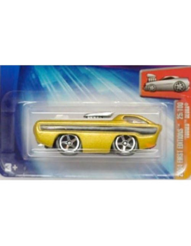 Coche de Fundición Hot Wheels 2004 Deora 1:64 Escala Oro