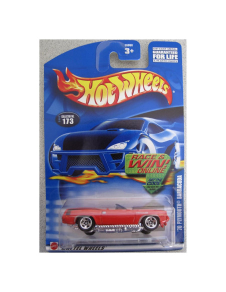 Hot Wheels 2002 Plymouth Barracuda Convertible 1:64