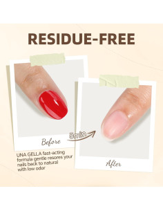 Removedor de Esmalte en Gel UNA GELLA - Rápido y Seguro 2