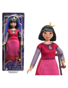 Muñeca de Moda Posable Mattel Disney Wish Dahlia de Rosas