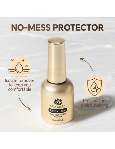 Removedor de Esmalte en Gel UNA GELLA - Rápido y Seguro