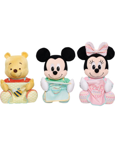 Peluche Interactivo Disney Baby Minnie Mouse 28 cm