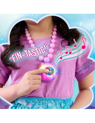 Collar Brillante Ariel Disney Junior con Luces y Sonidos