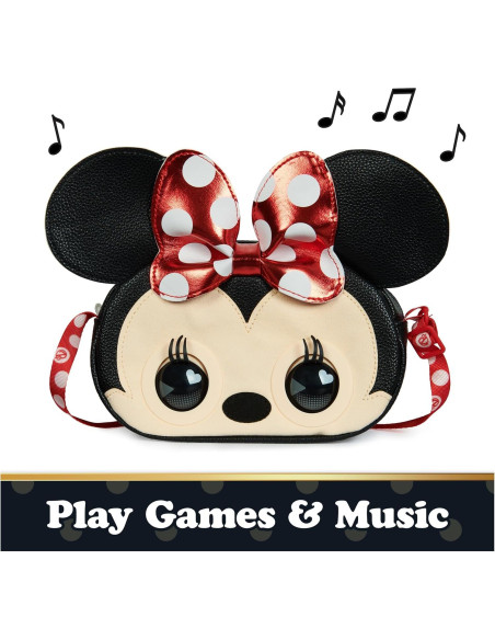 Bolso Interactivo Purse Pets Disney Minnie Mouse 25x17cm