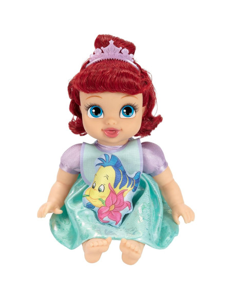 Muñeca Bebé Ariel Princesa Disney Deluxe con Transportador
