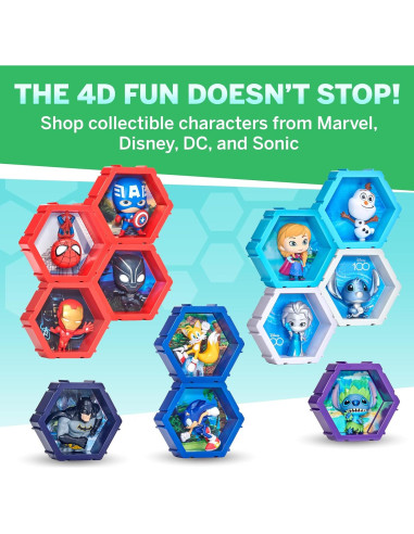 Figura Coleccionable 4D Hula Stitch WOW! - Bobblehead Disney