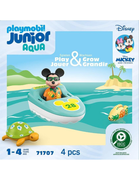 Set de Baño Playmobil Junior Mickey Mouse 4 Piezas