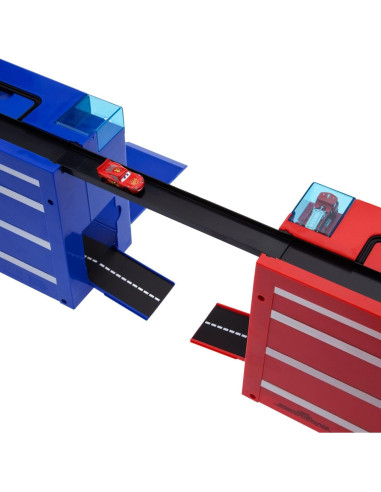 Juego de coches Disney Cars - Estuche con Lightning McQueen y pista