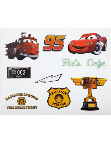 Juego de coches Disney Cars - Estuche con Lightning McQueen y pista
