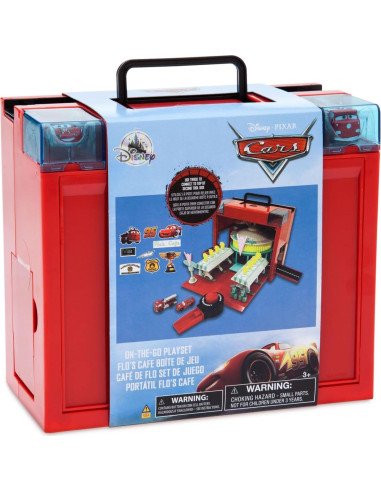 Juego de coches Disney Cars - Estuche con Lightning McQueen y pista