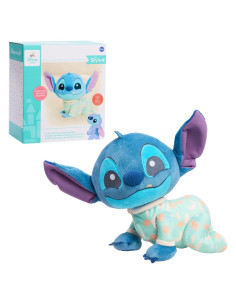 Juguete de Peluche Interactivo Disney Stitch 25.4 cm para Gatear