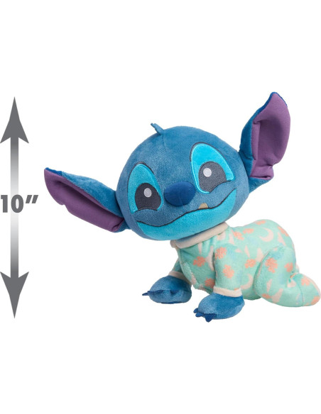 Juguete de Peluche Interactivo Disney Stitch 25.4 cm para Gatear