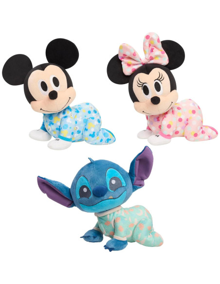Juguete de Peluche Interactivo Disney Stitch 25.4 cm para Gatear