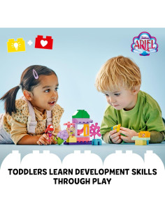 LEGO DUPLO Puesto de Café de Ariel y Flounder 24 Piezas 2