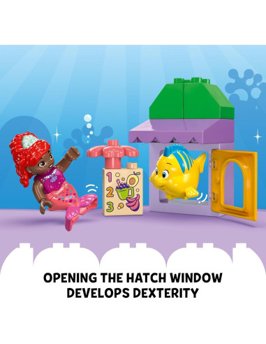 LEGO DUPLO Puesto de Café de Ariel y Flounder 24 Piezas