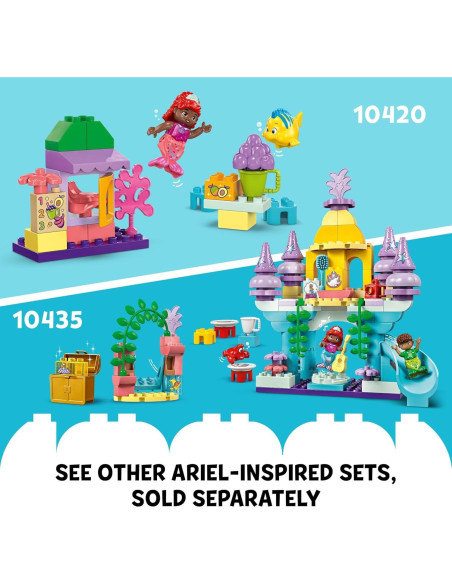 LEGO DUPLO Puesto de Café de Ariel y Flounder 24 Piezas