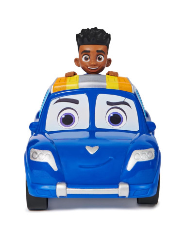 Coche de Juguete Disney Junior Firebuds Piston con Retroceso