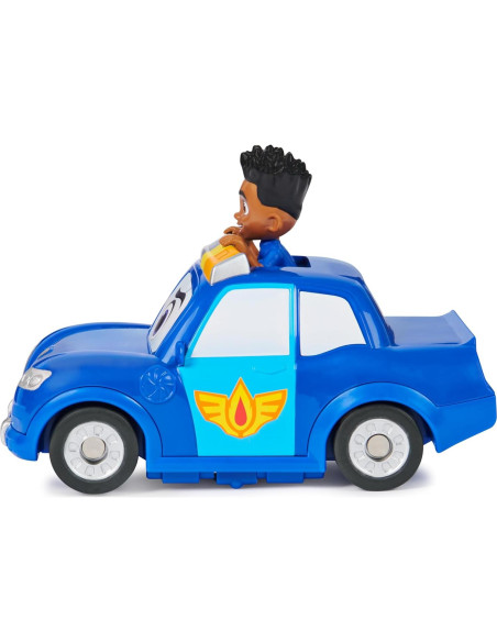 Coche de Juguete Disney Junior Firebuds Piston con Retroceso