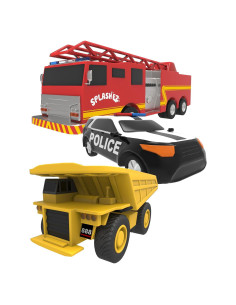 Juguetes de baño SplashEZ para bebés - Set de 3 coches flotantes