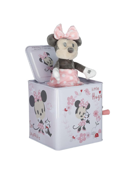 Jack-in-the-Box Disney Baby Minnie Mouse - Juguete Musical Rosa