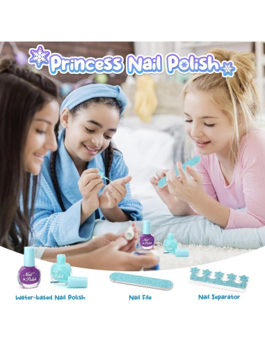 Kit de Maquillaje y Disfraz Golray para Niñas 3-8 Años