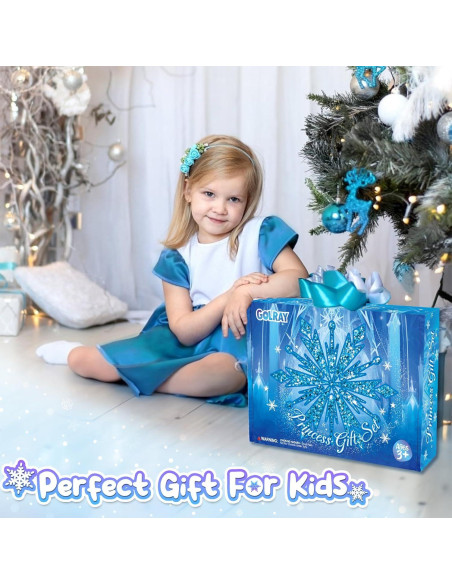 Kit de Maquillaje y Disfraz Golray para Niñas 3-8 Años