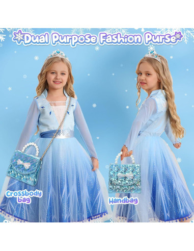 Kit de Maquillaje y Disfraz Golray para Niñas 3-8 Años