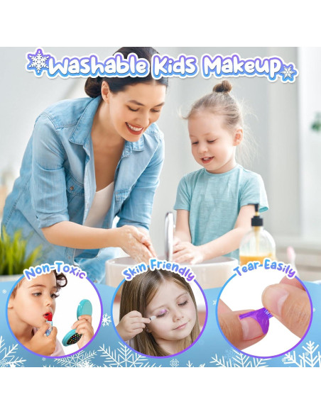 Kit de Maquillaje y Disfraz Golray para Niñas 3-8 Años