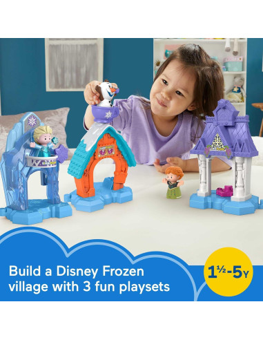 Conjunto de Aldea de Copos de Nieve Fisher-Price Disney Frozen
