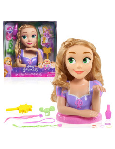 Cabeza de Estilo Deluxe Rapunzel Just Play 13 Piezas 3+