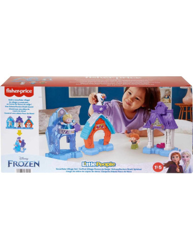 Conjunto de Aldea de Copos de Nieve Fisher-Price Disney Frozen