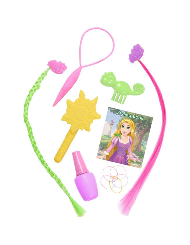 Cabeza de Estilo Deluxe Rapunzel Just Play 13 Piezas 3+