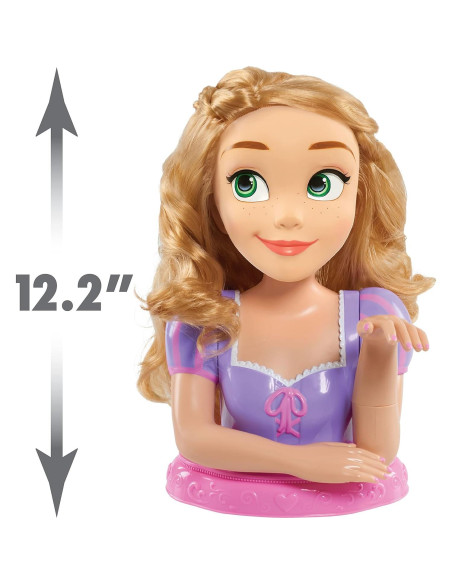 Cabeza de Estilo Deluxe Rapunzel Just Play 13 Piezas 3+