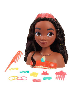 Cabeza de Estilo Moana Just Play 20.32 cm 14 Piezas Juguete