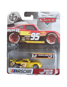 Auto a Escala 1:55 Mattel Cars Ace Dillon Amarillo