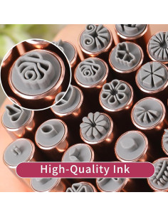 15 Bolígrafos de Estampado Floral METOOLS para Uñas DIY 2