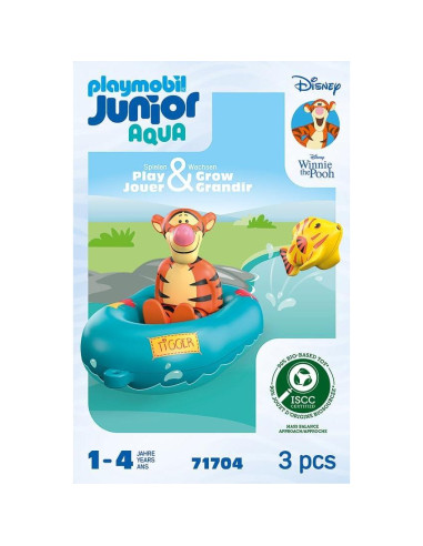 Set de Juego PLAYMOBIL JUNIOR Tigger Bote Inflable