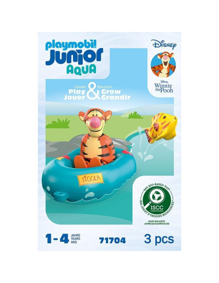 Set de Juego PLAYMOBIL JUNIOR Tigger Bote Inflable