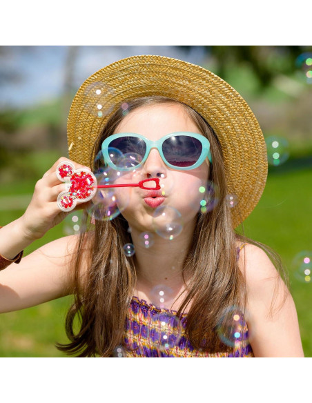 24 Varitas de Burbuja Coloridas ASNUPA para Niños