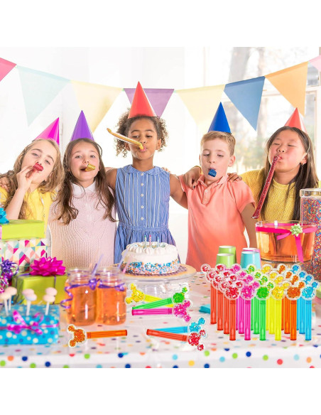 24 Varitas de Burbuja Coloridas ASNUPA para Niños