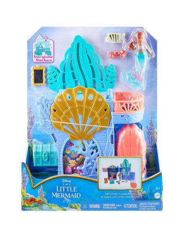Juego de Apilamiento de Cuentos Mattel Disney La Sirenita