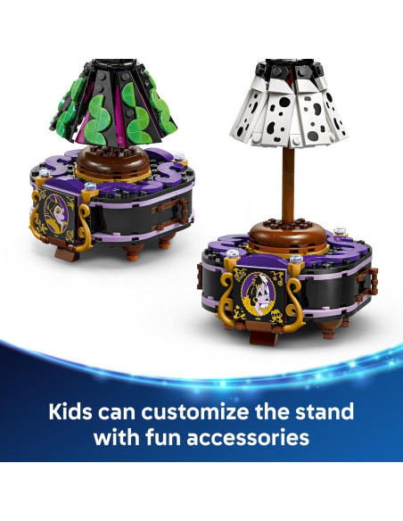 LEGO Vestidos de Malefica y Cruella de Vil 43262 - Juguete de Construcción para Niños 9+