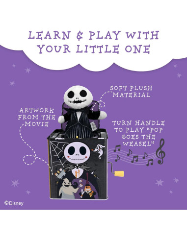Caja Musical KIDS PREFERRED Disney Baby Jack Skellington 13.34cm